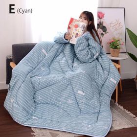 Winter Lazy Quilt with Sleeves (Option: 06)