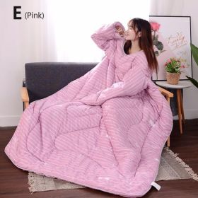Winter Lazy Quilt with Sleeves (Option: 05)